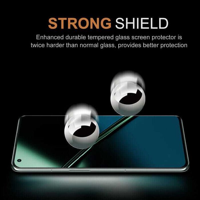 Извит удароустойчив стъклен протектор за OnePlus 8 / 9 / 10 / 11 / Pro