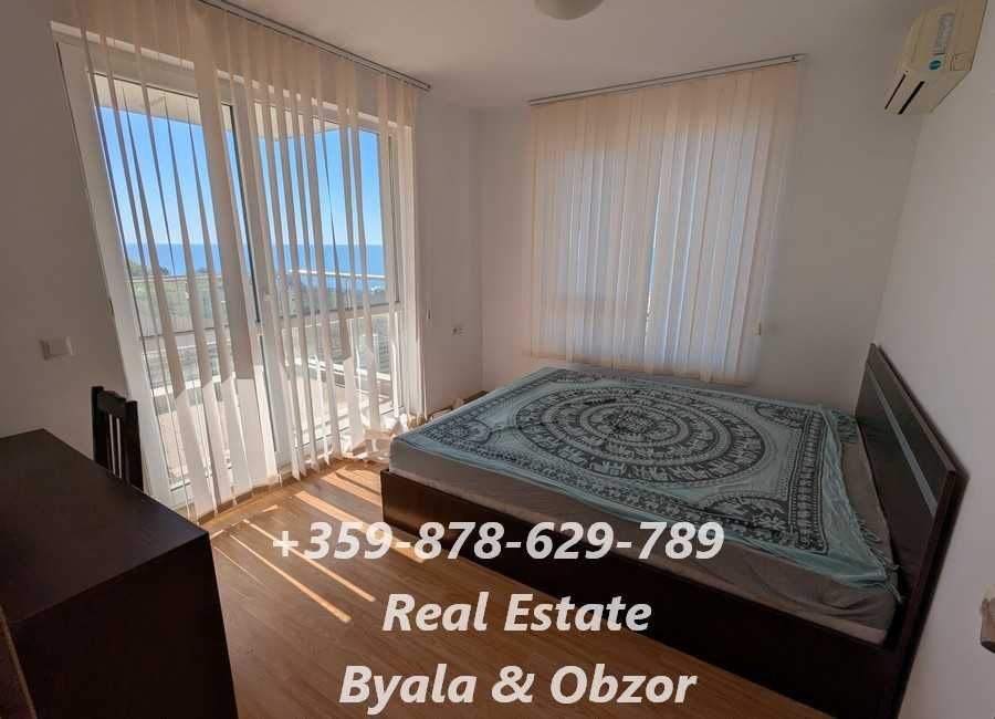 Двустаен апартамент в Бяла с морска гледка