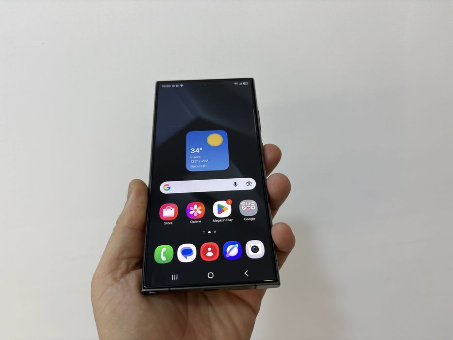 Samsung Galaxy S24 Ultra 5G, 512 gb, 12 gb ram, Titanium Black