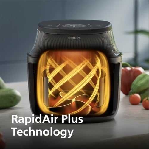 Нов Фритюрник без мазнина Philips 7.2L, 16 режима, лесно почистване