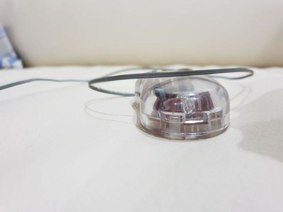 Прозрачна Оптична Лазерна Мишка За Лаптоп Компютър За Части Поправка