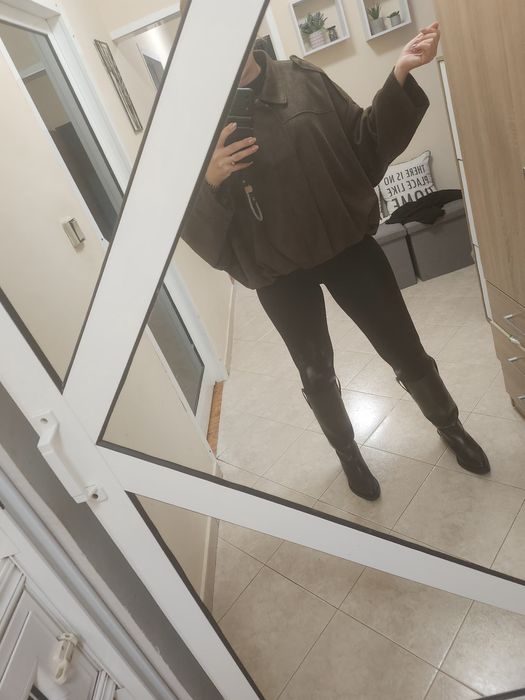 Велурено яке по модел на zara