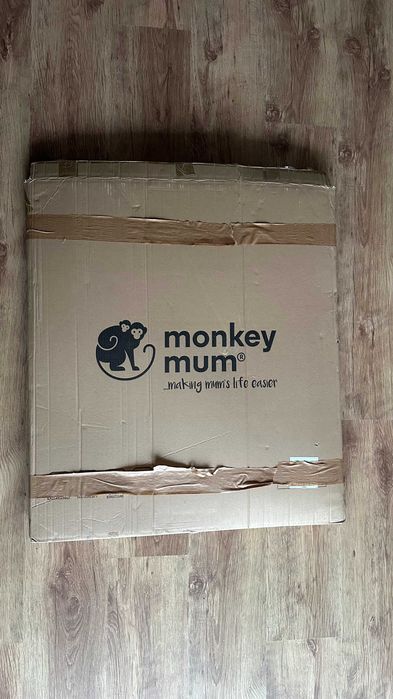 Poartă siguranță copii Monkey Mum + Extensie - Max 97 cm - Fara Gauri