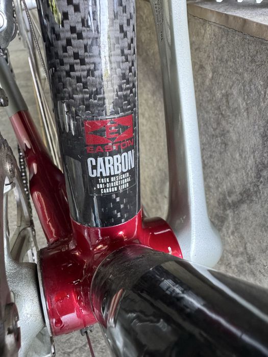 Cursieră partial Carbon vintage / retro Trek 2200 Composite – Stare impecabilă, echipare completă Shimano 105 & Carbon Easton!