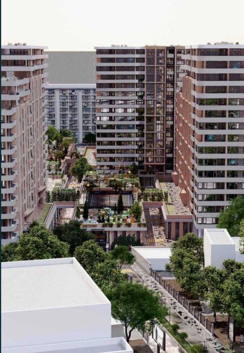 Яккасарай, ЖК Бобур Резиденс, ор-н Аэропорт 42.2 кв=62тысяч (НБ)