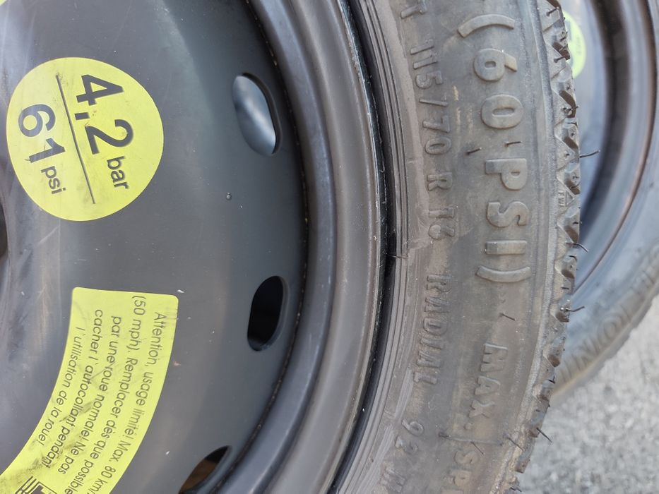 16" оригинални патерици за Vw, Mercedes, Skoda..