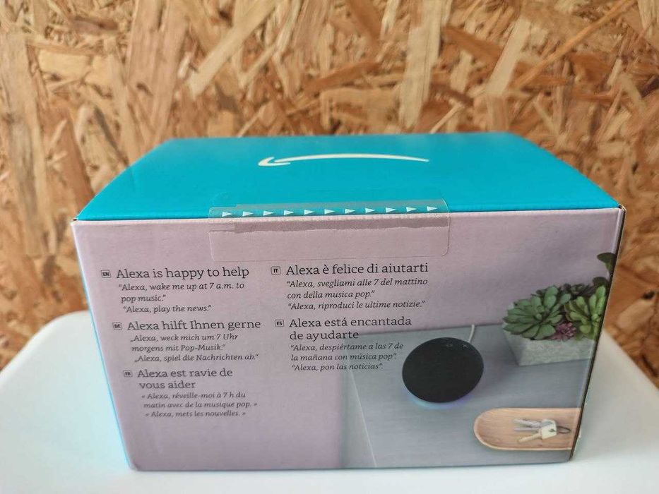 Тонколона Amazon Echo Dot 4, Alexa