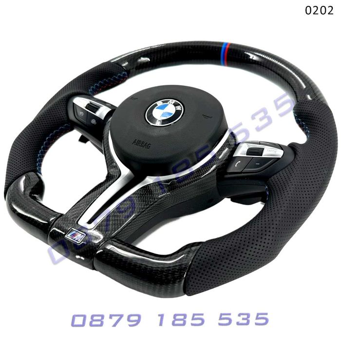 Карбонов M спорт волан BMW F серия 1 2 3 4 X1 X2 X3 X4 X5 X6 бмв ф