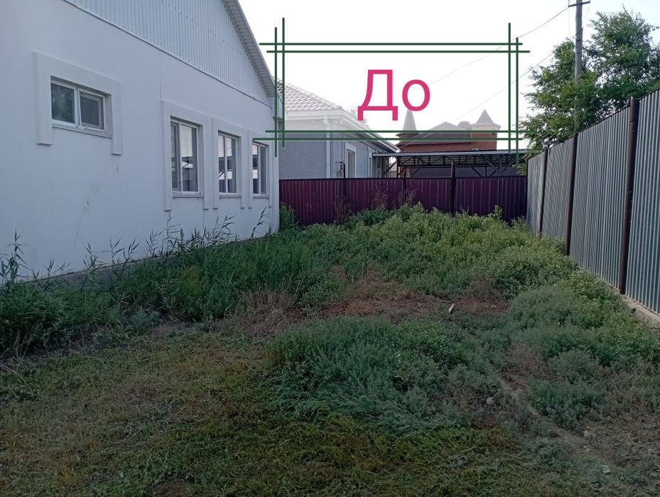 Покос травы. Шөп шабу