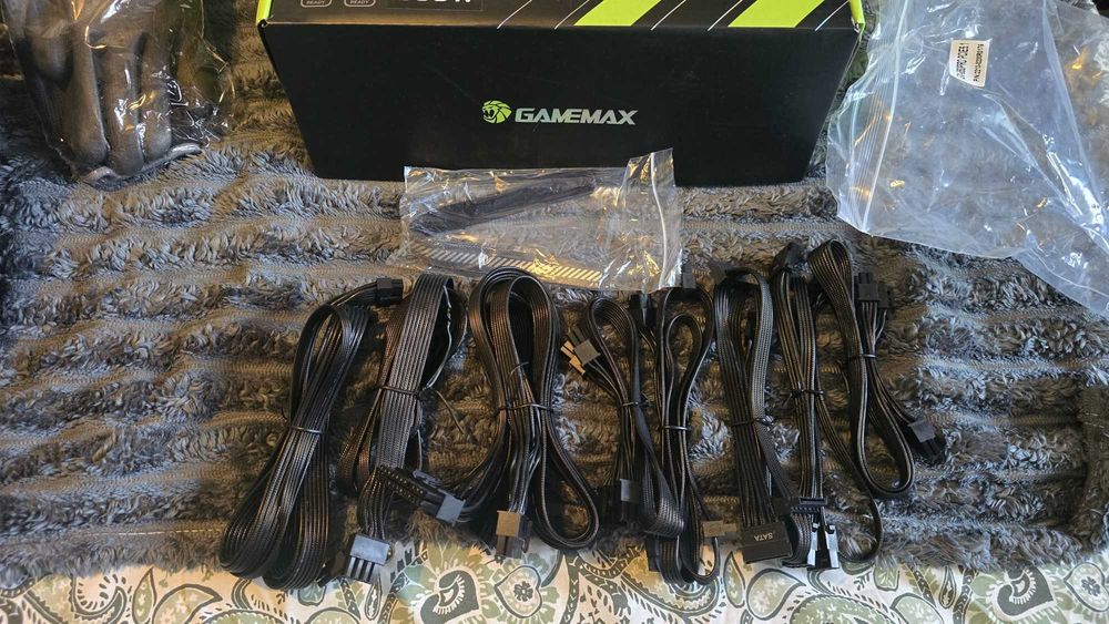 Захранване за геймърски компютър Gamemax GX Rampage Power Supply 850W GOLD 80+ ATX3.1