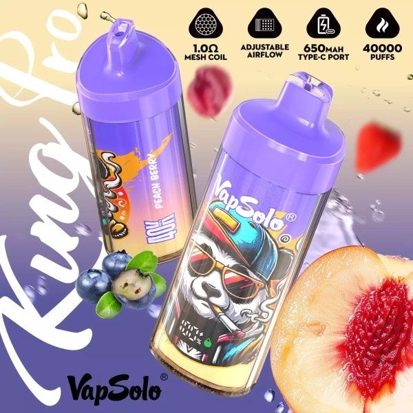 Vapsolo King Pro 40k puffs