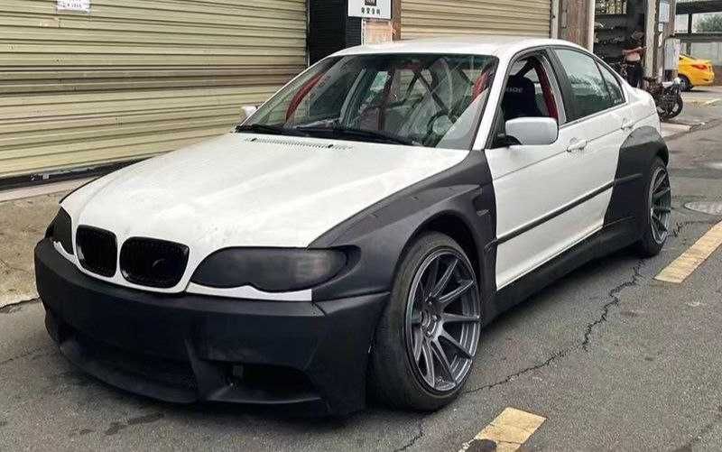Расширение арок wild body kit на BMW e46, e36, e34 обвес, тюнинг