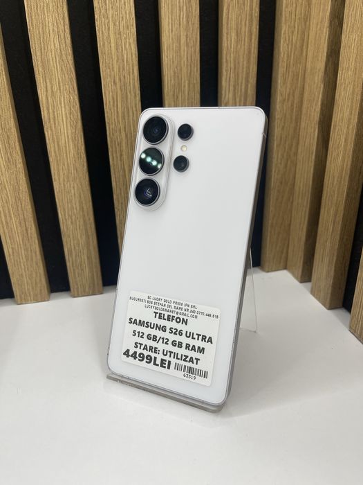SAMSUNG GALAXY S26 ULTRA 512gb / 12gb ram UTILIZAT #63319
