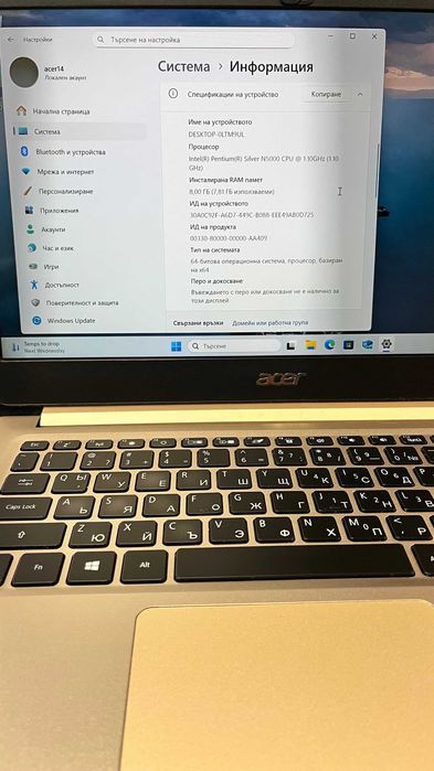 Acer Swift 1 SF114-32