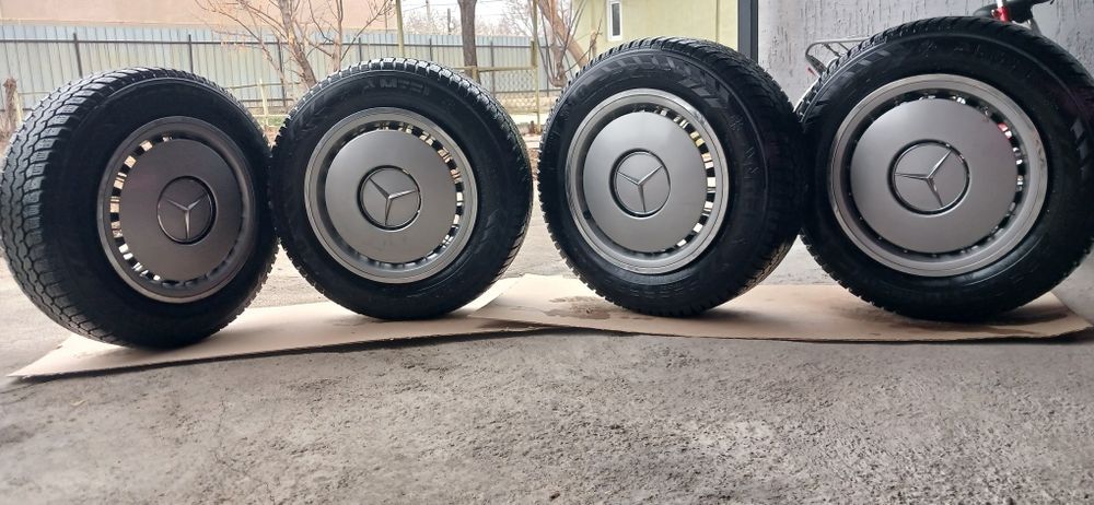 Продам зимнию резину на Mercedes-Benz