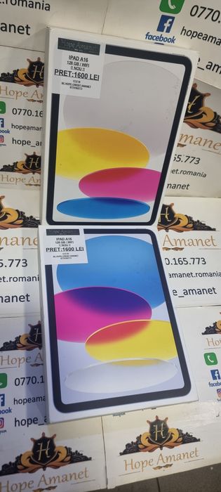 Hope Amanet P6 ipad A16 A3354 NOU !