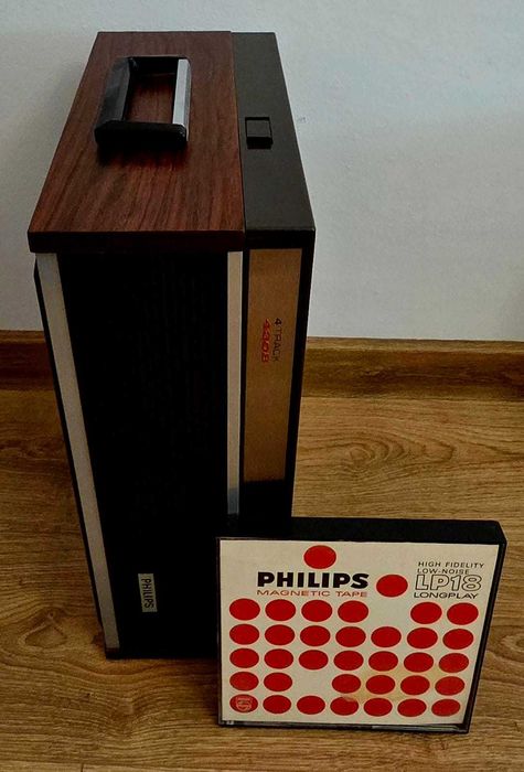 Magnetofon Vintage: Philips N4308 Reel-to-Reel functional complet