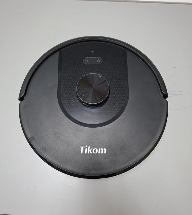 Aspirator Robot Tikom L8000 Pro cu Mop, 6000Pa, Navigare Lidar, Control prin Aplicație, 150 Min