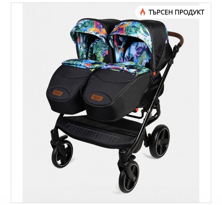 Количка за близнаци Dorjan quick twin 2 в 1