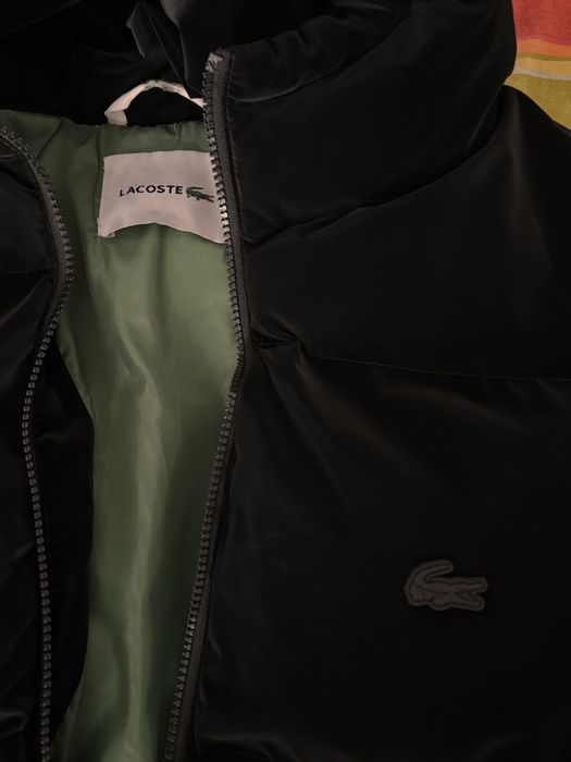 Geaca Lacoste neagra