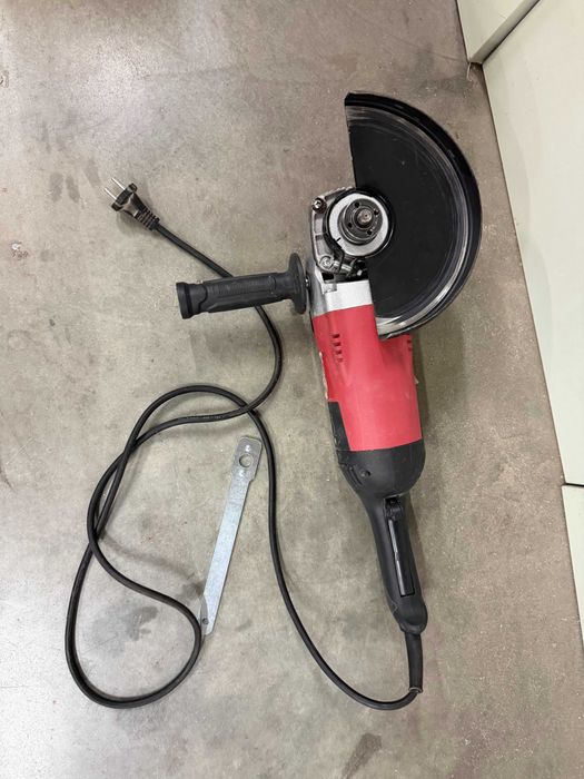 Ъглошлайф 230mm 2400W с плавен старт RD-AG78/ Стойка за ъглошлайф 230mm