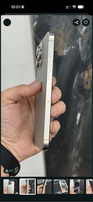 Iphone 16 pro max natural titanium impecabil ca nou