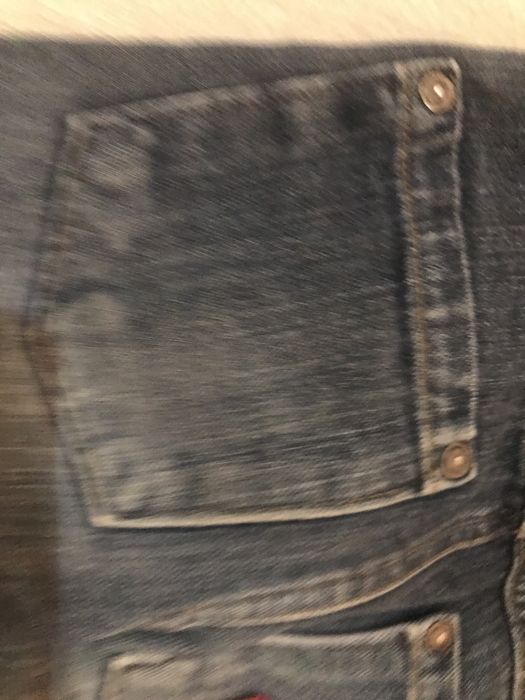 Бебешки дънков панталон за момче на 6-12 м.