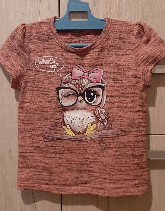 Футболки для девочек 4-5 лет. Все куплены в России