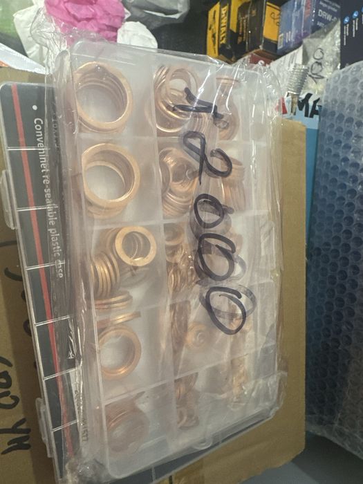 Набор прорезиненных шайб 245PCS
