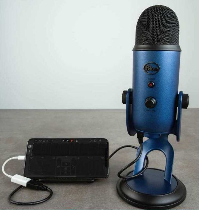 Студийные USB-микрофоны Blue yeti