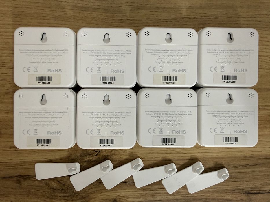 Senzori inteligenti de temperatura si umiditate PNI PT252 WiFi, Tuya Smart