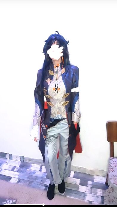 Косплей blade honkai star rail с перука