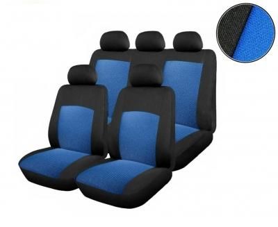 Aвтомобилнa тапицерия car linе blue черна със синьо autoexpress