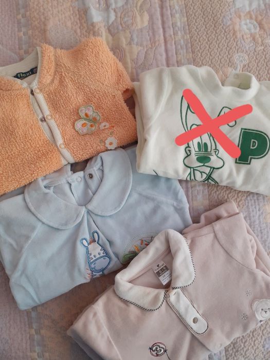 плюшени гащеризони  3-9мес