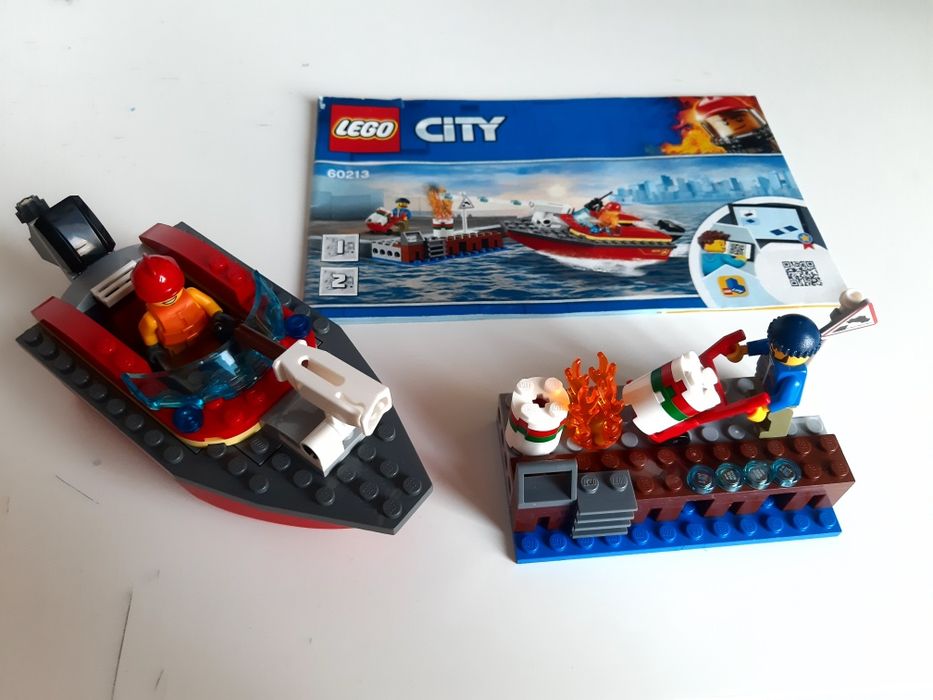 Pachet Lego Pompieri 60217 si 60214. Cadou 60213