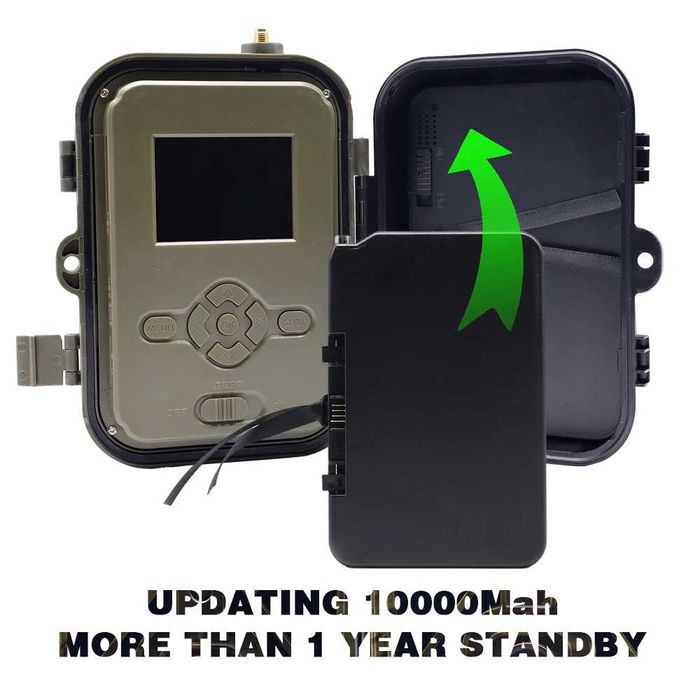 Ловна камера HC940 PRO 4G с вградена батерия и слот за SIM карта