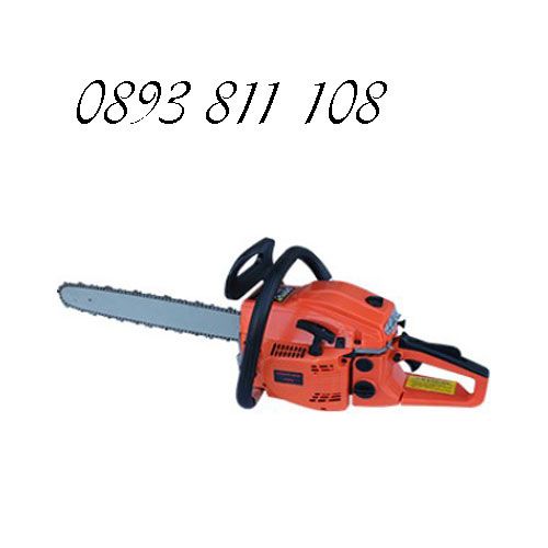 55 кубика мощна НОВА бензинова моторна резачка за дърва бензинопил