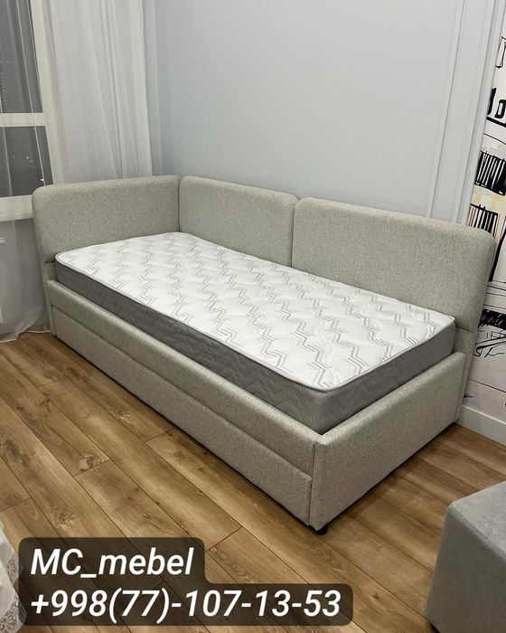 Детская мягкая уголовая кровать