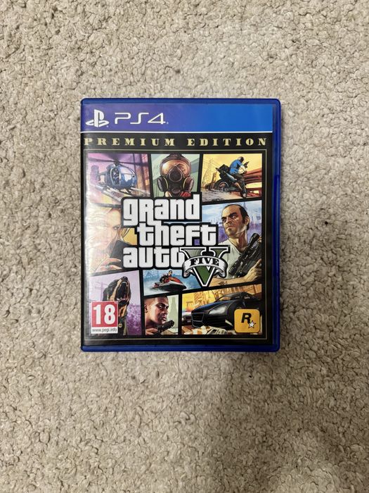 GTA 5 диск PS 5/4