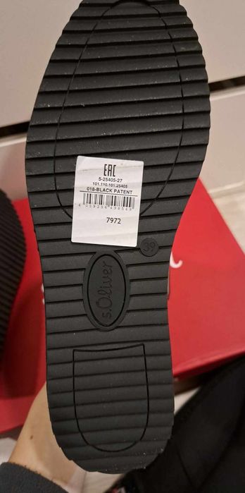 s.Oliver лачени дамски боти Chelsea