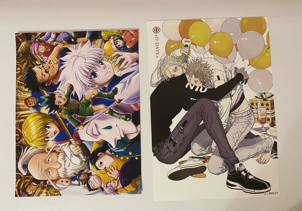 аниме плакаты!!