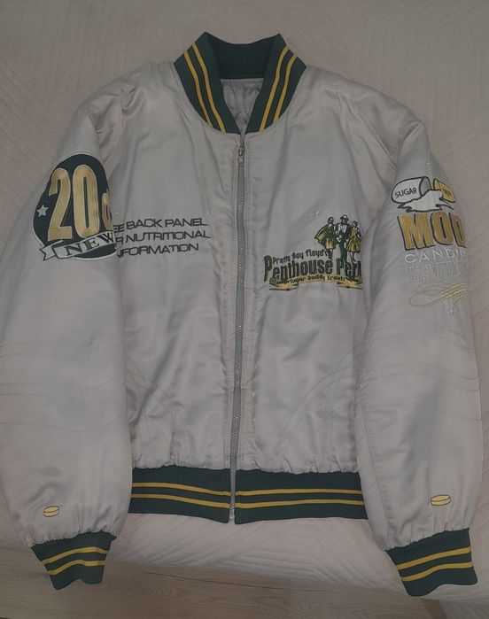 Стального цвета, весенняя винтажная мужская ветровка 50-52 размера.