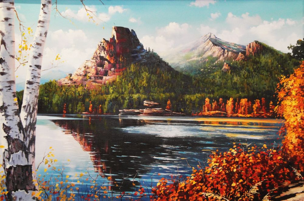 Рисую на стене картины