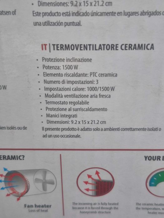 radiator infrarosu, termostat, trei trepte de putere,nou !!!