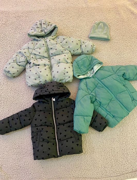 Продавам употребявани детски дрехи в отлично състояние Zara/h&m/Disney