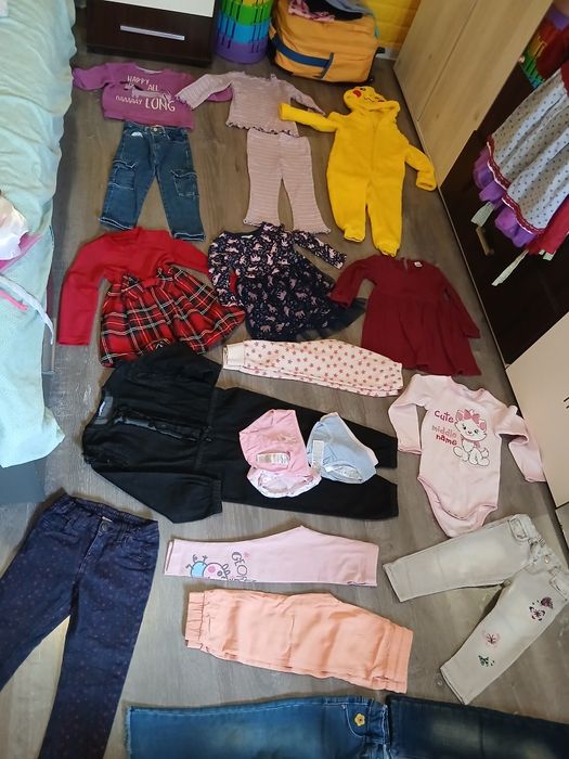 Lot fetita vara toamna mar 80/98