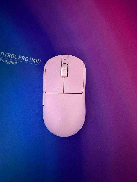 Игровая мышь ATK A9 mini+, розовая