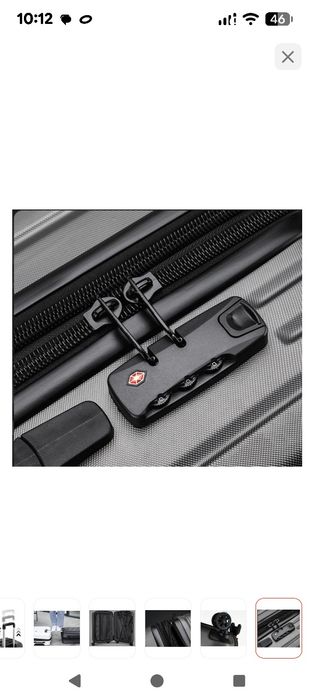 Новый чемодан в упаковке, размер 70*45*30