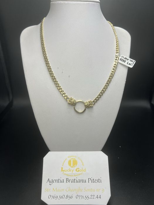 Lant aur 14k  11,48 gr lungime 42, cm cod 48921