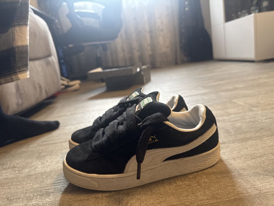 Puma suede xl negru noi marimea 39.5